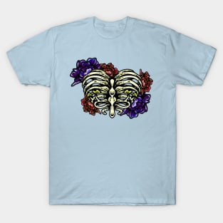 Rose Ribs (Purple & Red Roses) T-Shirt